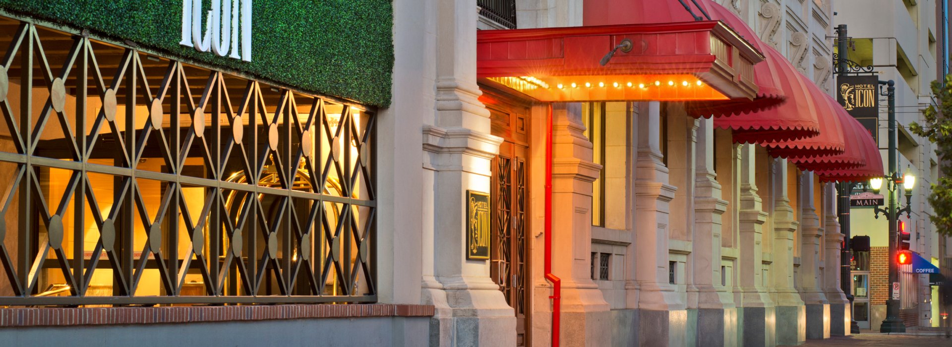 Outside View Of Hotel Icon, Houston, Texas